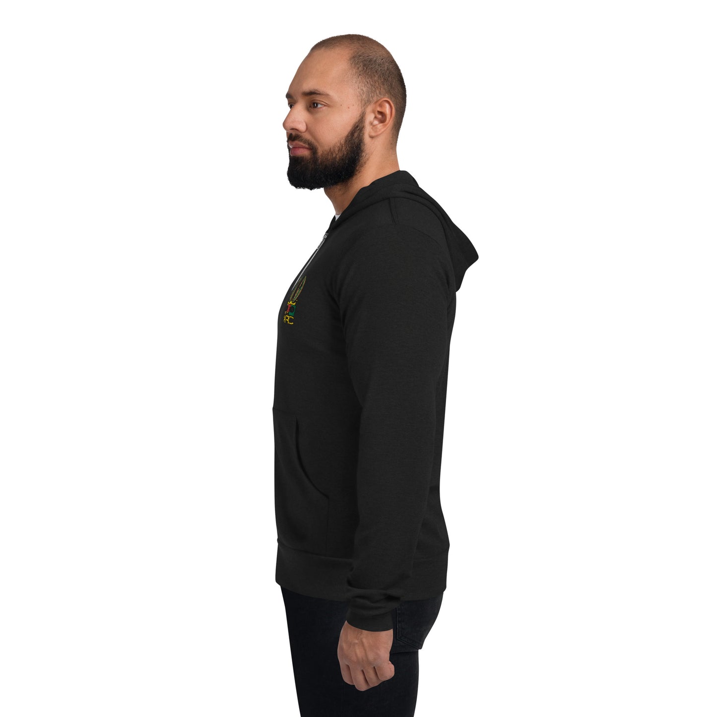 KRC Unisex zip hoodie