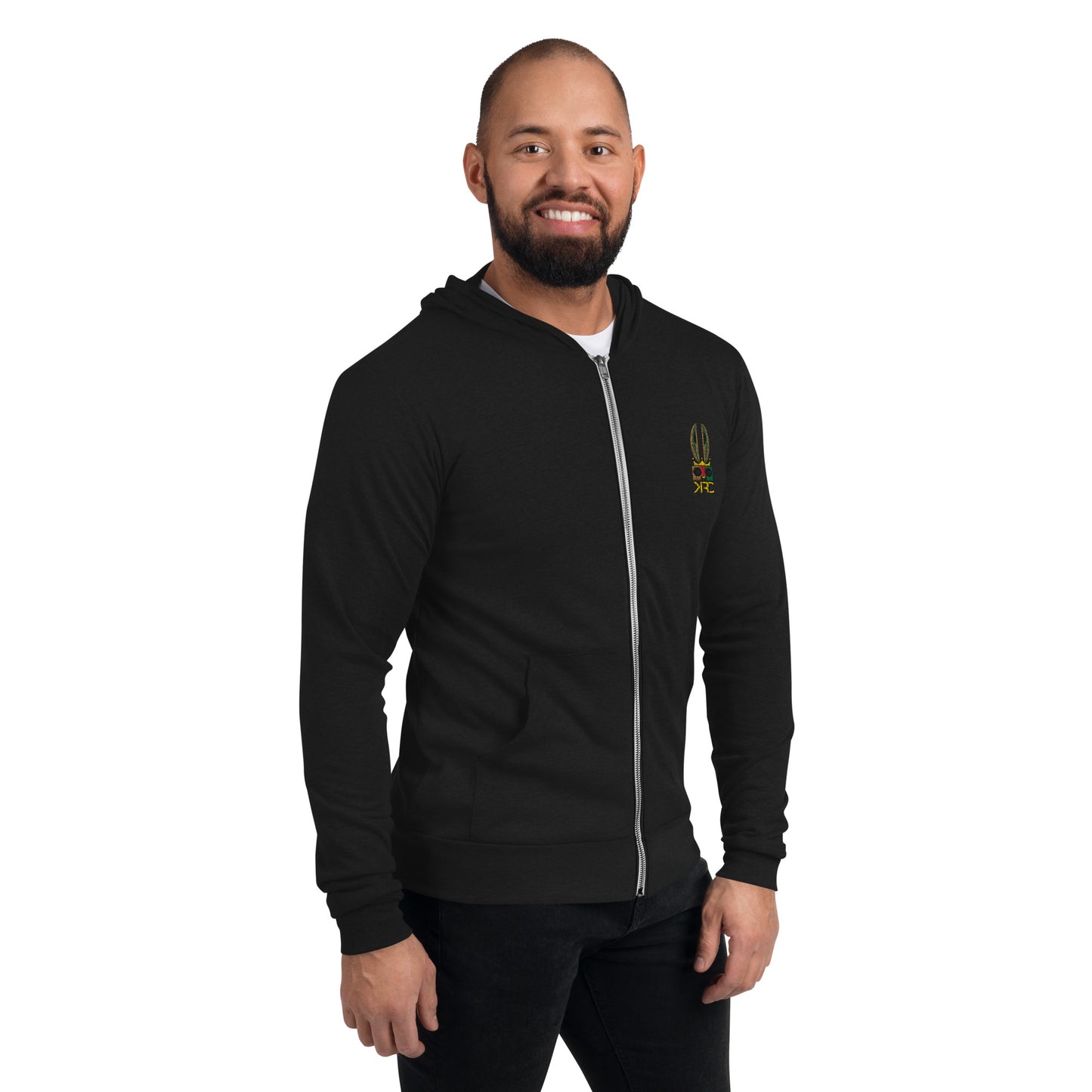 KRC Unisex zip hoodie