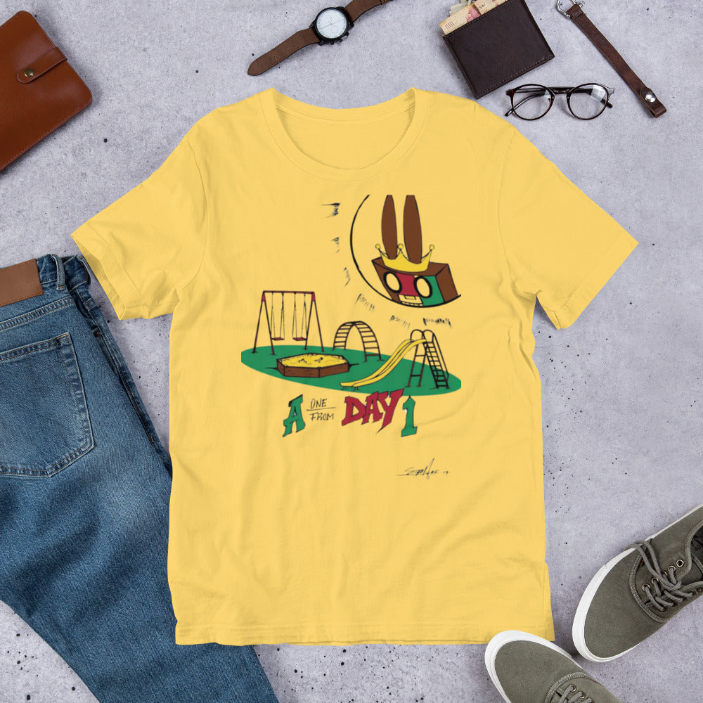 KRC "A One from Day 1" Unisex t-shirt