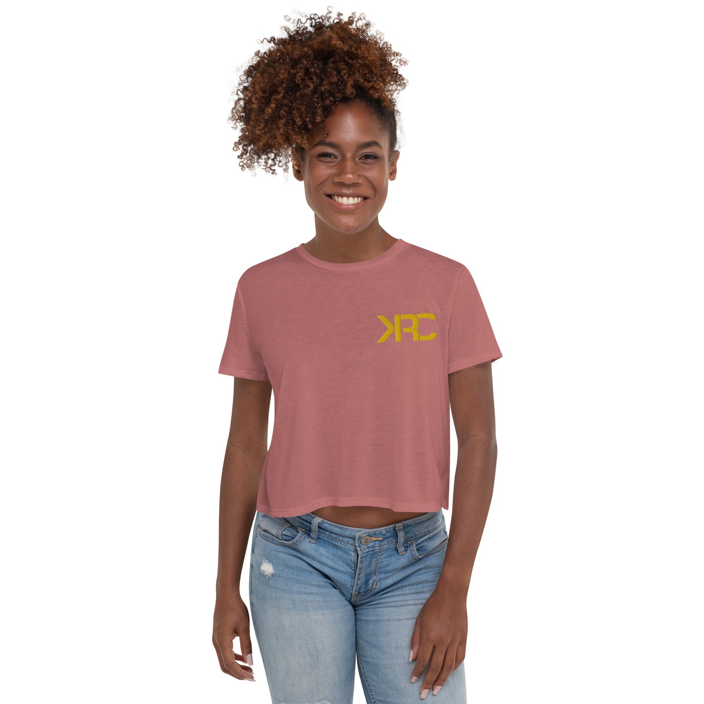 KRC Women's Crop Tee
