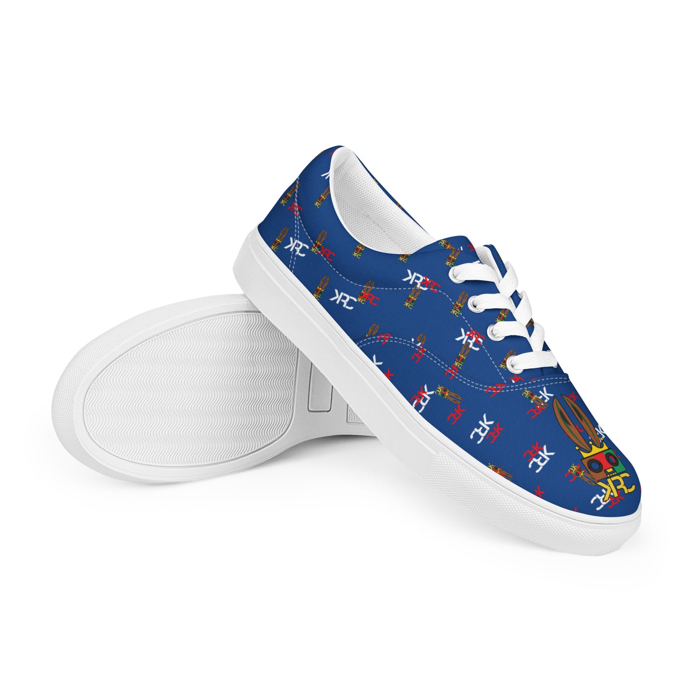 KRC " 4th of July Edition" Women’s lace-up canvas shoes