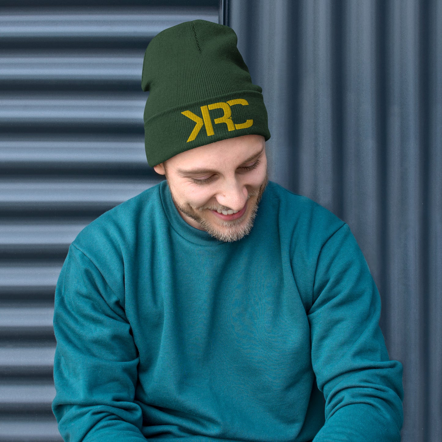 KRC Embroidered Beanie