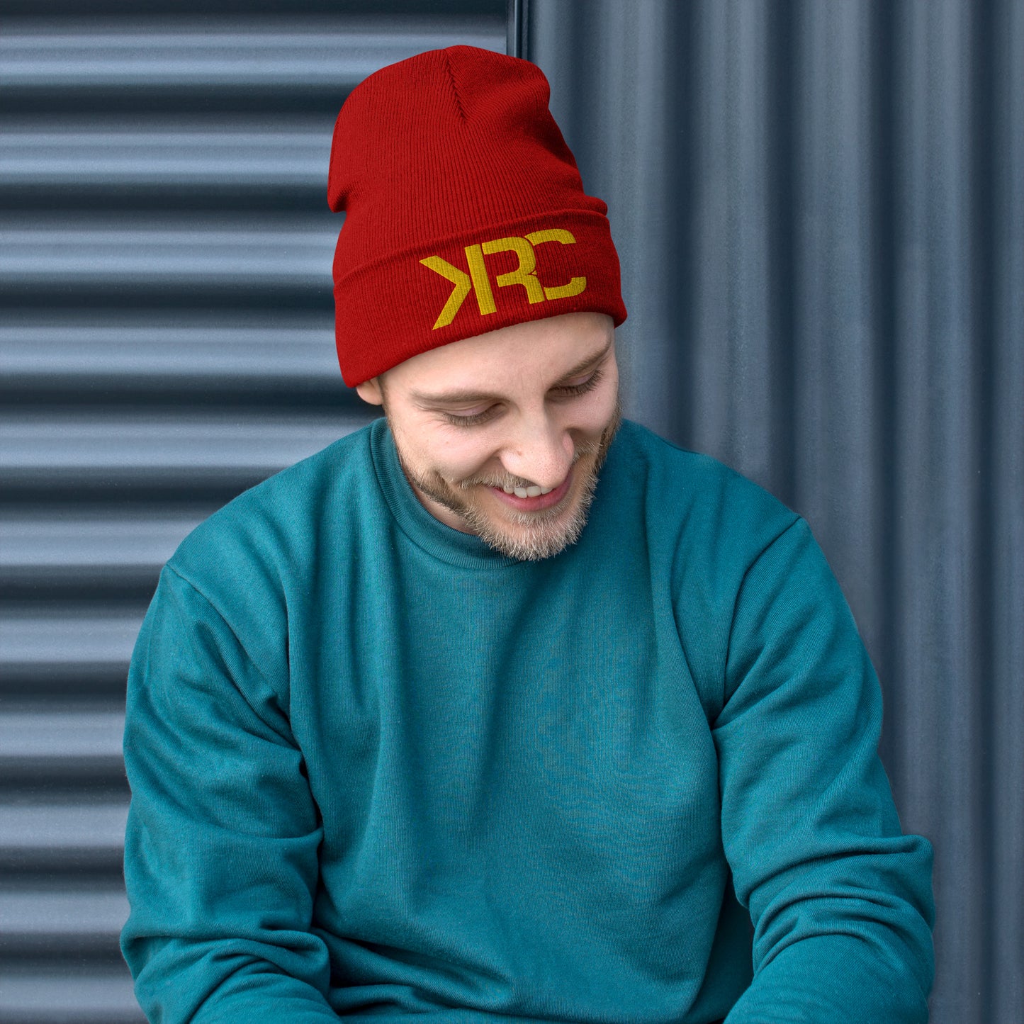 KRC Embroidered Beanie